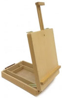 Zen Art Supply - Caballete portátil de madera para artistas de escritorio - Arteztik
