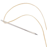 Suwimut - Juego de 26 herramientas de costura de cuero, herramientas de bricolaje de cuero con agujero de 0.157 in, punzón de punta, hilo encerado y agujas de costura de ojo grande para trabajo de cuero, manualidades, proyectos - Arteztik
