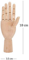 Maniquí de madera flexible modelo de maniquí de madera movible para artistas, decoración de casa, oficina, escritorio (2 unidades) (5.5 pulgadas) - Arteztik
