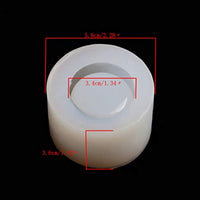 HAPYLY - Molde de silicona para velas y jabones, diseño 3D - Arteztik
