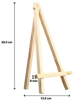 eBoot Paquete de 24 atriles pequeños de madera., 5 pulgadas - Arteztik
