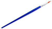 Juego de 50 pinceles de pintura, mango de plástico corto, cepillos de pelo de nailon para pintura acrílica, acuarela, arte, para niño, artista, estudiante, principiante, Mix(25plana +25round#1) - Arteztik
