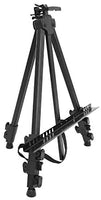 Ohuhu - Caballete para caballete de aluminio con bolsa para mesa/piso, 2 caballetes de arte negro con altura ajustable para póster, exhibición, dibujo, Negro - Arteztik
