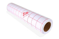 Papel de transferencia para calcomanías de vinilo hechas de críquet o silueta – Cinta de transferencia transparente con líneas de rejilla para alineación 12 pulgadas por 20 pies - Arteztik
