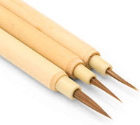 Artecho - Brochas chinas para caligrafía para regalo, caligrafía Sumi, cepillos chinos 3 tamaños para principiantes - Arteztik
