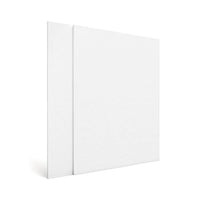 SUPVOX - Tableros de lienzo para artistas profesionales, 7.9 x 7.9 in, para artistas profesionales, pintores principiantes - Arteztik
