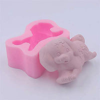 Moldes de silicona 3D para jabón de perro, moldes para velas de chocolate, pasteles, fondant, pasteles, perros, moldes - Arteztik
