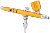 FAMKIT - Juego de aerógrafos de doble acción de 0.012 in de ancho, pistola de aerógrafo para pintura artística, tatuaje, decoración de tartas, kit de herramientas para uñas - Arteztik
