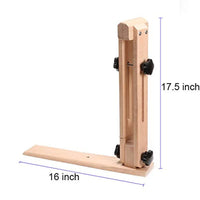 Cuero Craft costura mano caballo caballo cuero madera mesa abrazadera para manualidades costura DIY escritorio herramienta - Arteztik
