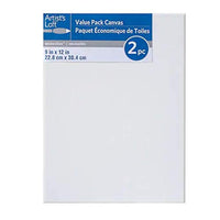 Loft Necessities del Artista lona Panel Value Pack, 9" x 12" - Arteztik
