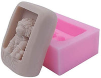 Moldes de silicona 3D para jabón de perro, moldes para velas de chocolate, pasteles, fondant, pasteles, perros, moldes - Arteztik
