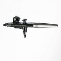 HUBEST - Kit de compresor de aerógrafo multiusos con 3 aerógrafos de 0.012 in, 0.014 in, 0.031 in, acoplador rápido, manguera de aire, soporte - Arteztik
