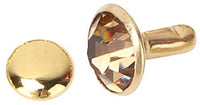 50 remaches de diamantes de imitación, remaches de diamantes de imitación, remaches para cuero/cinturón/bolso de mano, decoración de piel - Arteztik
