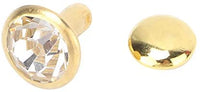50 remaches de diamantes de imitación, remaches de diamantes de imitación, remaches para cuero/cinturón/bolso de mano, decoración de piel - Arteztik
