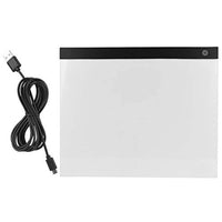 Almohadilla de luz LED A3, brillo ajustable, grande, delgada, portátil, para plantillas, libros de acrílico, bocetos, dibujo, función de memoria, alta dureza, fácil de usar - Arteztik
