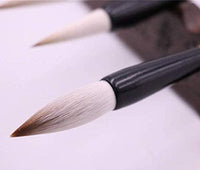 Pluma de caligrafía japonesa china, pluma de dibujo, pluma de lana, mezcla de lana, tamaño mediano - Arteztik
