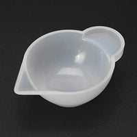 Honkoolly 15 unidades de moldes de silicona dispensador de mini taza de medición, herramientas de modulación de color para manualidades de resina epoxi - Arteztik
