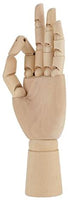 HEEPDD maniquí de mano de madera, articulado, articulado, articulado, flexible, para dibujar en casa, oficina, escritorio, niños, juguetes, regalo - Arteztik

