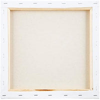 Value Pack Stretched Canvas for Painting, 12 x 12, 7 Pack | Bulk Value Pack Plain White Square Canvas Boards | Triple Acrylic Gesso Primed | Art Supplies for Acrylics, Oil Painting - Arteztik
