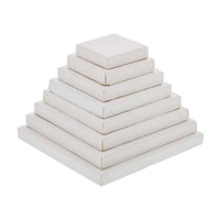U.S. Art Supply Mini lienzo estirado de 10 onzas con imprimación cuadrada surtido (8 lienzos cuadrados tamaños de pulgada – 1-1/2", 2", 2-1/2", 2-3/4", 3-1/4", 3-5/8", 4", 4-1/2") - Arteztik
