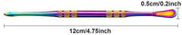 Herramienta de tallado de cera, herramienta de tallado de cera, herramienta de esculpir de acero inoxidable cuchara de 4.75 pulgadas - Arteztik
