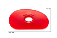 sherrill mudtools la forma 1 Costilla de polímero para cerámica y la arcilla Artistas, color rojo muy suave - Arteztik
