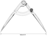 Utoolmart - Herramientas de costura para manualidades de cuero, calibre de espaciado ajustable de acero al carbono, línea de dibujo para manualidades, herramienta de artesanía de cuero, 1 pieza - Arteztik

