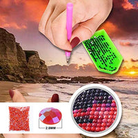 Kit de pintura NEILDEN 5D de diamantes, para adultos, para trabajos manuales, pintura de bordado con diamantes de imitación, pintura de punto de cruz, manualidades para decorar la pared del hogar, 30x40 cm - Arteztik
