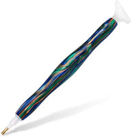 Bolígrafo de resina pintado a mano con diamantes, bordado de diamantes 5D bricolaje, hecho a mano, bolígrafo perforador de diamantes de fantasía, herramienta para coser y arte de uñas - Arteztik
