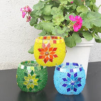 F Fityle 250 piezas de muchos colores cuadrados azulejos de mosaico de vidrio para hacer mosaico artesanía, multicolor - Arteztik
