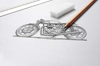 Papel de dibujo premium para lápiz, tinta, marcador y carbón. Ideal para arte, diseño y educación. Paquetes de hojas sueltas. - Arteztik
