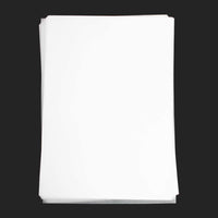 100 hojas de papel translúcido de trazado de vitela transparente para dibujar trazado - Arteztik
