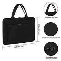 Almohadilla de luz LED A4 con cable USB, cargador de pared USB, bolsa de fieltro de poliéster y clip de almohadilla negra para manualidades y pintura de diamante - Arteztik
