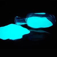 Aqua brilla en la oscuridad), Pigmento en polvo (4 oz, de 45 – 60 micras) - Arteztik
