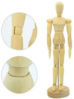 Maniquí de madera para artistas, para dibujar o dibujar, maniquí para dibujar - Arteztik
