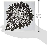 Crafters Workshop TCW6X6-575 Plantilla de girasol, 6 por 6 pulgadas - Arteztik
