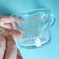 Rollo de cinta de vinilo transparente de transferencia de papel de 1 x 10 pies - Arteztik
