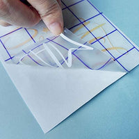 Rollo de cinta de vinilo transparente de transferencia de papel de 1 x 10 pies - Arteztik
