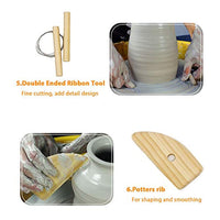 Pottery Tools - Juego de herramientas para esculpir arcilla (11 piezas) - Arteztik
