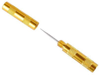 ABEST juego de 3 utensilios para reparación y limpieza de aerógrafos agujas y brochas de acero inoxidable - Arteztik
