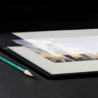 Caja de luz LED portátil A4 con rastreo, alimentación USB, regulable, tabla de copia para diseñar artistas, animación, bocetos, esténciles. (línea de dimensión A4) - Arteztik
