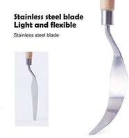 CONDA herramientas de pintura para cuchillos de paleta, mango de madera para cuchillos de metal - Arteztik
