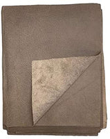 Piel de vacuno marrón envejecida: piezas precortadas de 8.5 x 11.0 in. - Arteztik
