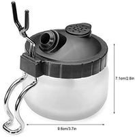 4 Set Airbrush Cleaning Tools Spray Gun Cleaning Pot with Air Filter Mat and Holder,Nozzle Cleaning Needle,5pcs Clean Brushes Set,5pcs Dredging Needles Kit - Arteztik
