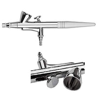 Pinkiou juego de maquillaje con aerógrafo, pequeño, con compresor, kit para uñas con aerógrafo con aguja de 0.4 mm - Arteztik
