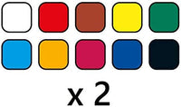 Jovi Plastilina Arcilla de modelado reutilizable y no secado; 5 oz, Rollos de 15 colores, perfecto para proyectos de arte y manualidades - Arteztik
