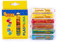 Jovi Plastilina Arcilla de modelado reutilizable y no secado; 5 oz, Rollos de 15 colores, perfecto para proyectos de arte y manualidades - Arteztik
