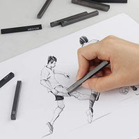 MyLifeUNIT - Lápices de dibujo cuadrado para artistas, 6 unidades (2H, HB, 2B, 4B, 6B y 8B) - Arteztik
