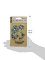 Prima Marketing 655350584924 metal pátina Abalorios Flores y vides Scrapbooking de adornos - Arteztik
