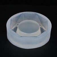 HEEPDD Molde de silicona de resina, molde de silicona para cenicero hecho a mano, resina epoxi, herramienta para hacer joyas para la decoración del hogar - Arteztik
